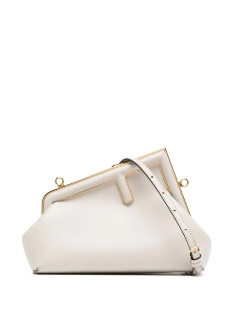 Fendi Pre-Owned small First clutch bag Neutrals DPBON8533