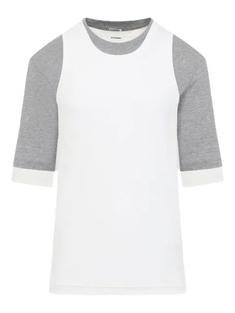 JIL SANDER+ + cotton T-shirt White J47FV0109JTN357