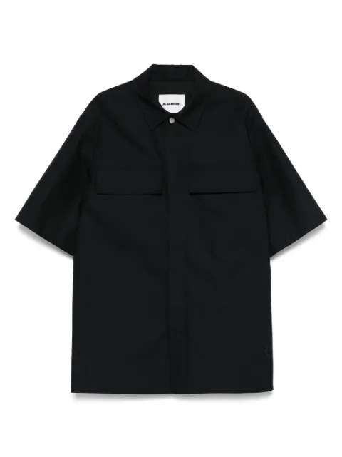 JIL SANDER+ water-repellent shirt Blue J47DL0163J45296