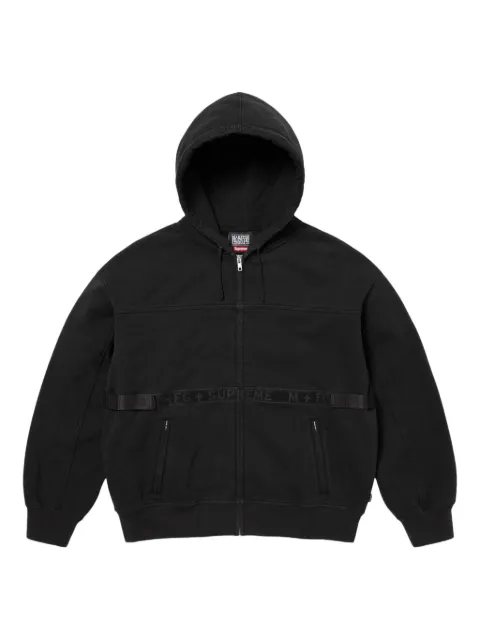 Supreme x Marithé+François Girbaud zip-up hoodie Black SU25260