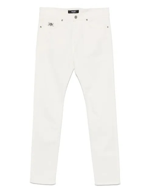Versace Medusa Biggie jeans White 10190501A10291