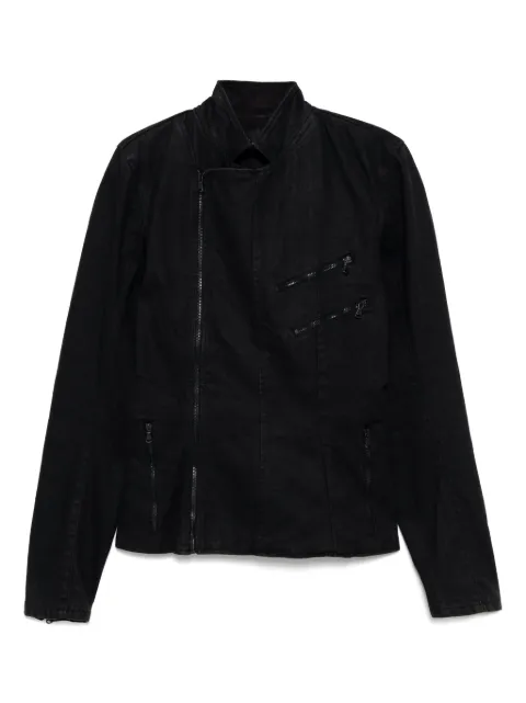 P.L.N. denim biker jacket Black 297