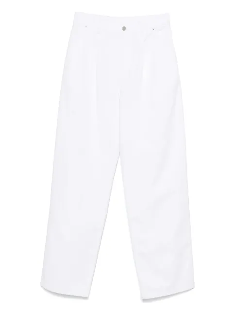 Moschino Couture pleated jeans White A03160421