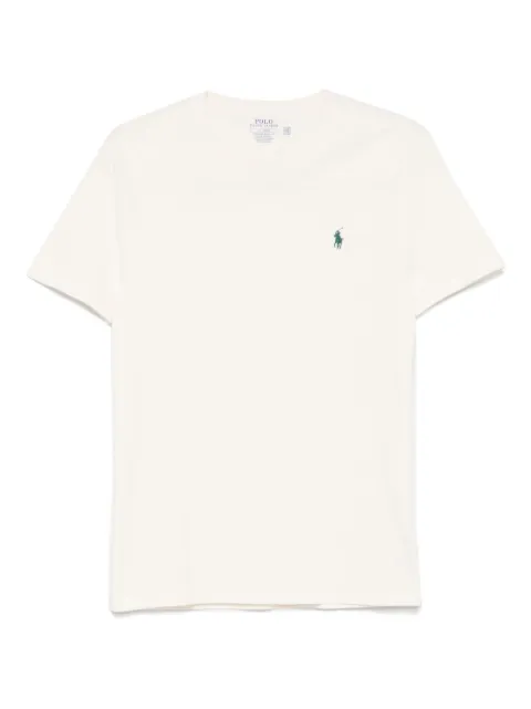 Polo Ralph Lauren Polo Pony-embroidered T-shirt Neutrals 710671438421