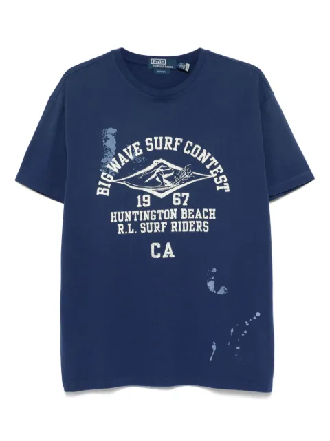 Polo Ralph Lauren printed T-shirt Blue 710966443001