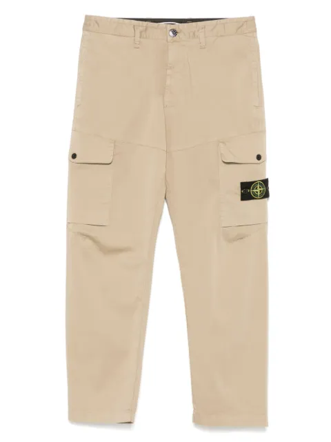 Stone Island Compass-badge trousers Neutrals K1S153100339S0012