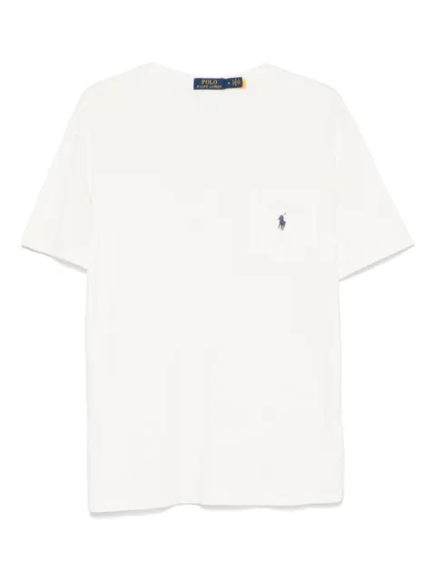 Polo Ralph Lauren Polo Pony-embroidered T-shirt White 710964511002
