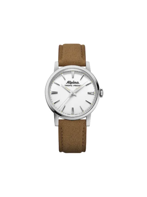 Alpina Heritage 34mm White AL480S2H6