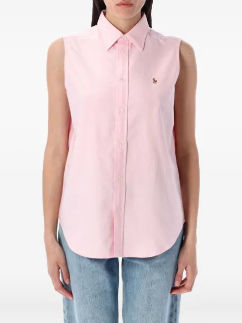Polo Ralph Lauren sleeveless button-up shirt Pink 211968896003