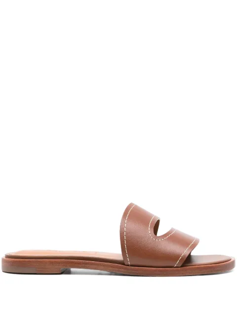 Clergerie Izel slides Brown IZEL330249