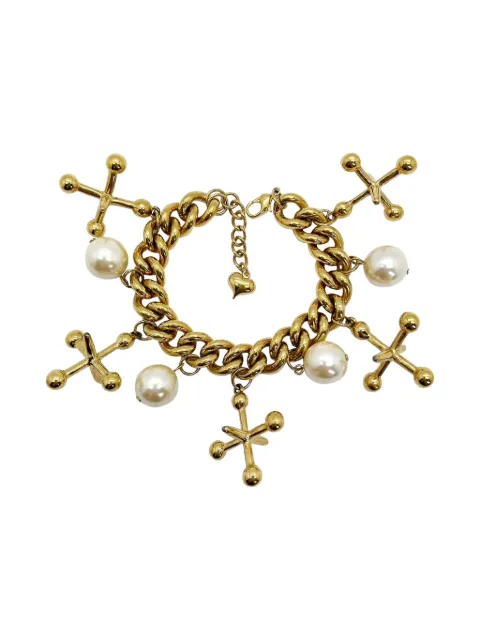 Jennifer Gibson Jewellery 2000s Jumping Jacks charm bracelet Gold JGJJACKSBLT