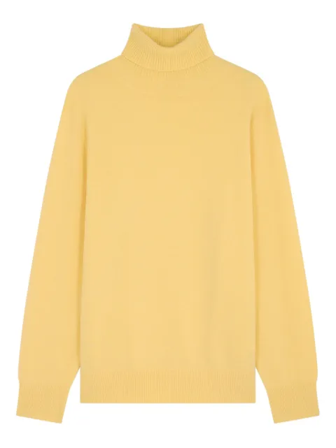 FURSAC roll-neck sweater Yellow FHPPU00031