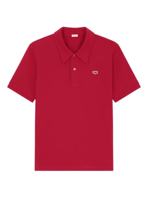 FURSAC logo-embroidered polo shirt Red FHPTS00107