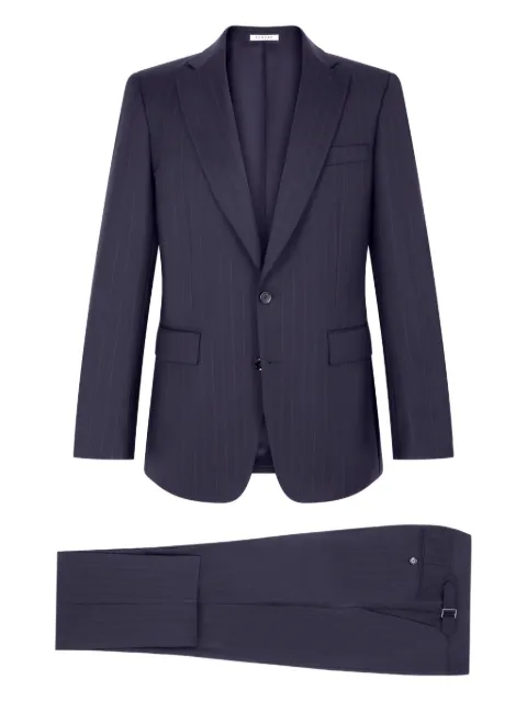 FURSAC pinstripe suit Blue FHPCS00197