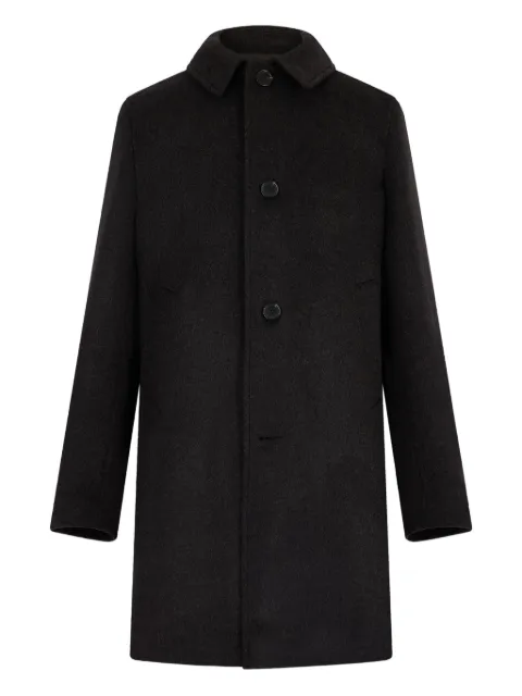 FURSAC button-fastening coat Grey FHPOU00114