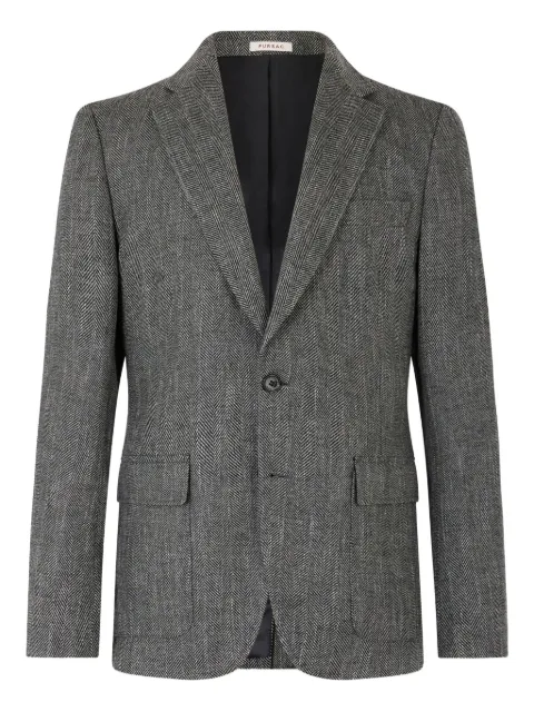 FURSAC herringbone blazer Grey FHPVE00245