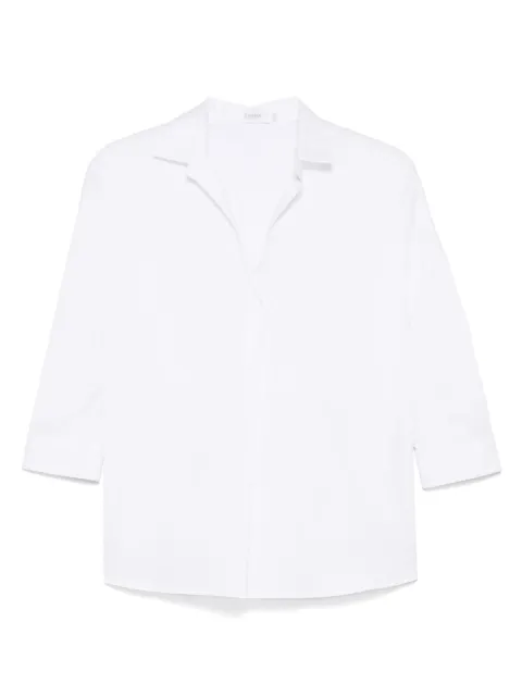 Barba cotton blouse White SHIRTPOLO