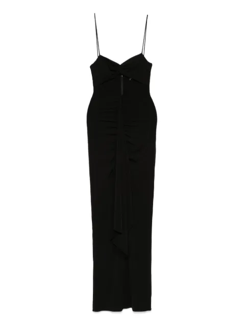 NISSA cut-out maxi dress Black RS15826