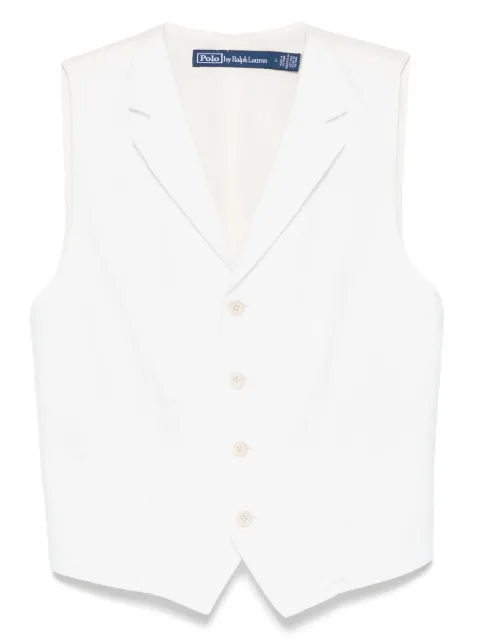 Polo Ralph Lauren linen waistcoat White 211965038001