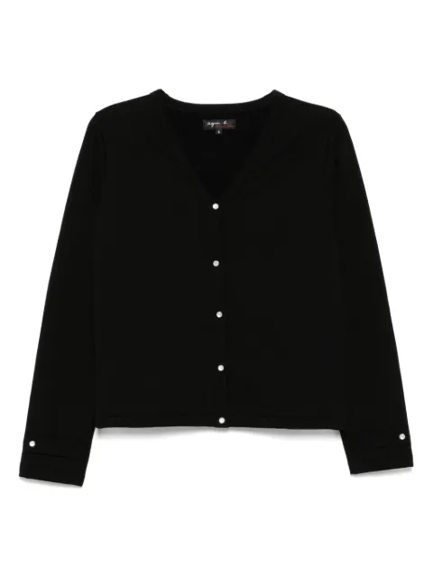 agnès b. Aria cardigan Black EDC6M434