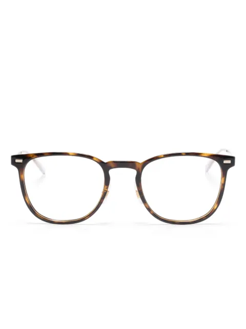 Montblanc square-frame glasses Brown MB0393ON