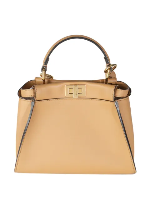 Fendi Pre-Owned Peekaboo shoulder bag Neutrals Z144829
