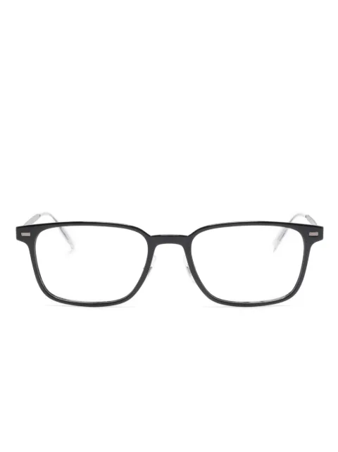 Montblanc rectangle-frame glasses Black MB0394ON