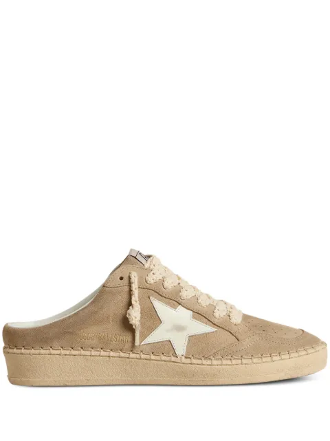 Golden Goose Ball Star trainers Sabot in beige suede with white leather star Neutrals GWF00436F007311
