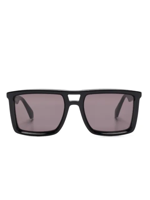 Off-White Eyewear logo-plaque sunglasses Black OERI13W