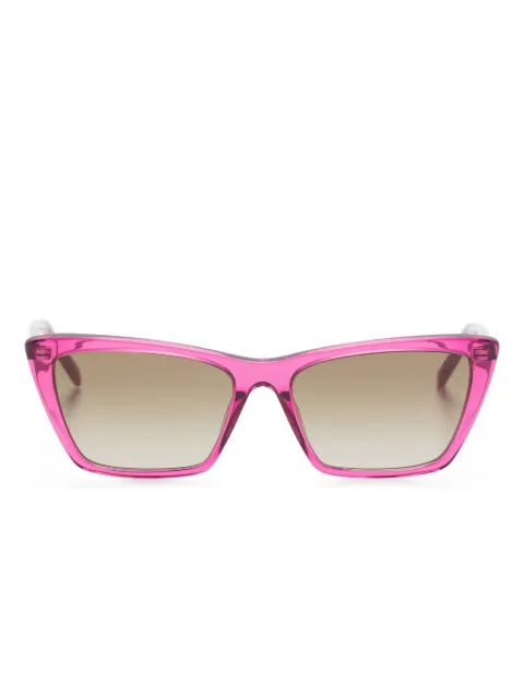 Saint Laurent Eyewear square-frame sunglasses Pink SL737MICATHIN