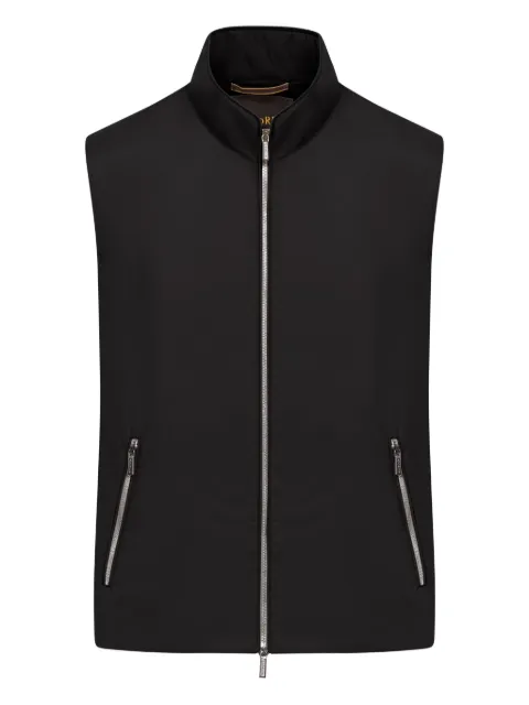 Moorer padded gilet Black MOUGI200322TEPA034