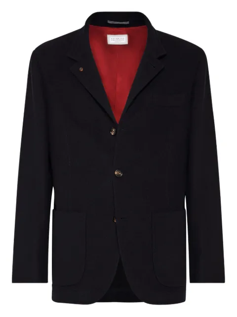 Brunello Cucinelli cashmere blazer Black MT4016265C210
