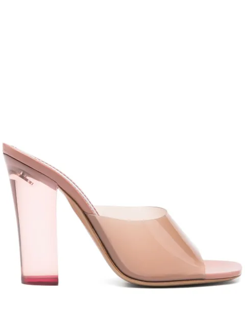 Paris Texas Ava mules White PX1641XPVPL