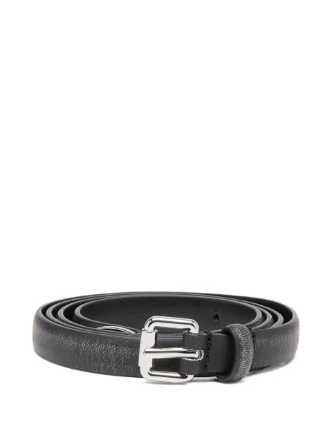 Diesel 1.4cm belt with slim buckle Black X10436P8241