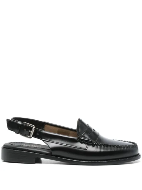 G.H.Bass Weejuns slingback penny loafers Black BA41003000