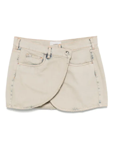 Coperni denim mini skirt Grey COPJ24F2035