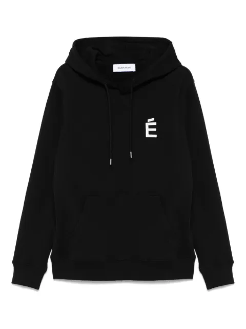 Études Studio logo-print hoodie Black E25MMSWE250