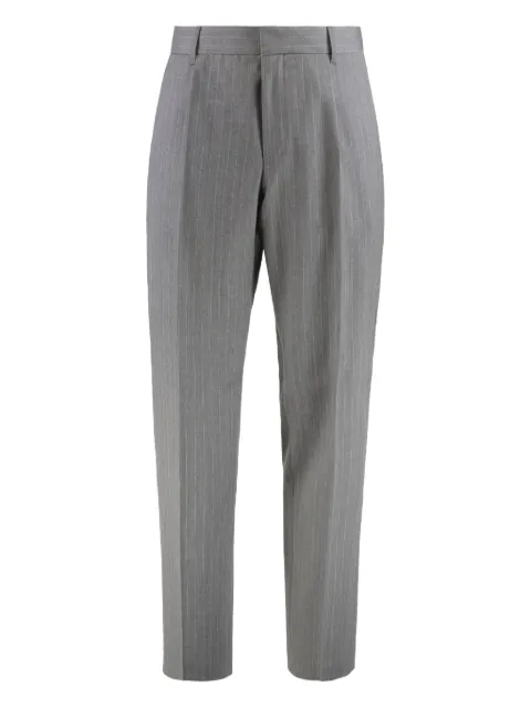 BOSS pinstripe tailored trousers Grey 50534969
