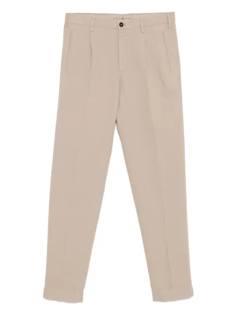 Incotex pleat-detailed trousers Neutrals ZX541W9355B