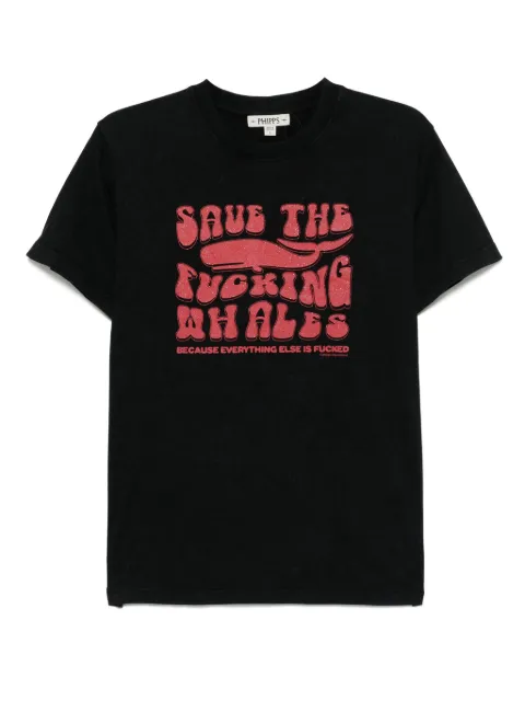 Stain Shade graphic-print T-shirt Black 280