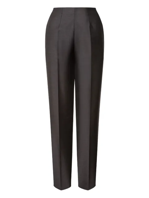 Alberta Ferretti pressed-crease trousers Grey AEF252M03035136