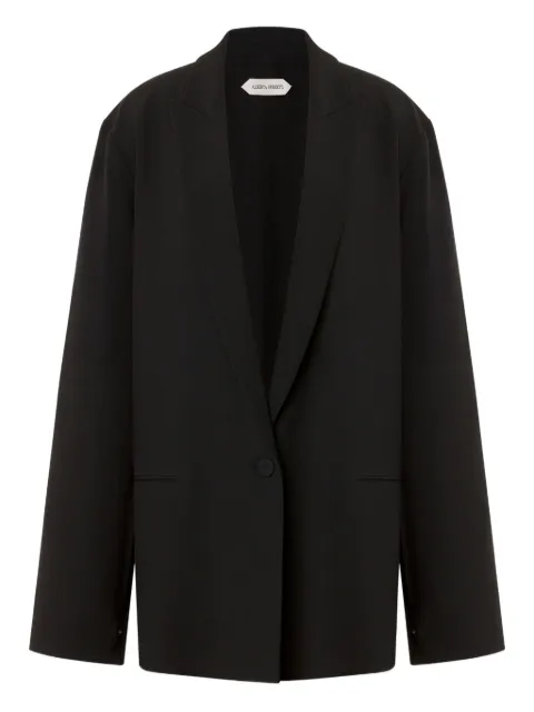Alberta Ferretti single-breasted blazer Black AEF252M05075134