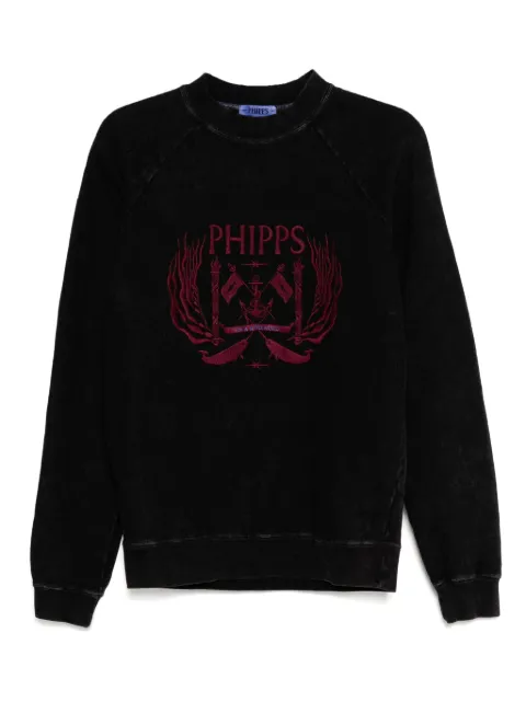 Stain Shade logo-embroidered sweatshirt Black 272