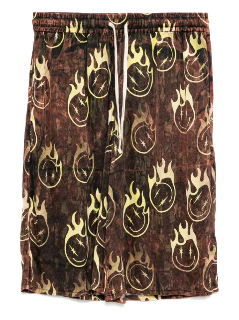 Stain Shade patterned shorts Brown 271
