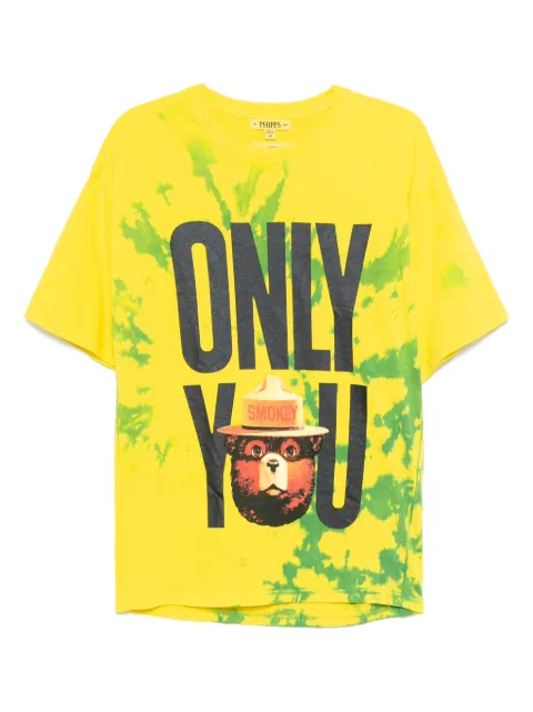 Stain Shade graphic-print T-shirt Yellow 270