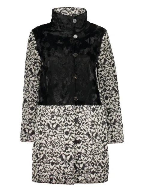 Moorer Namie coat Black NAMIEBR