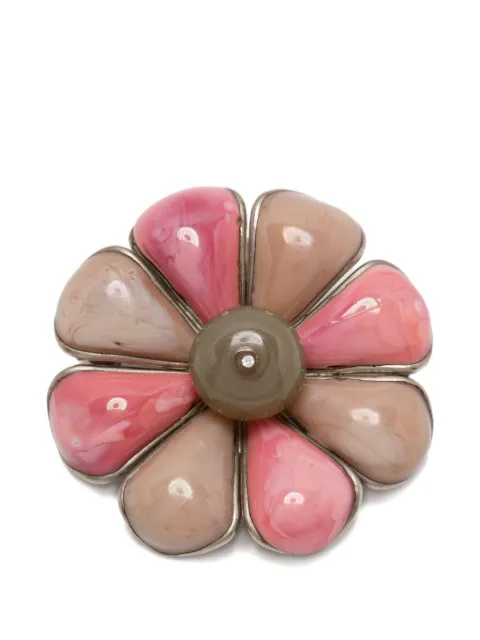CHANEL Pre-Owned Camellia brooch Pink CSAH8520