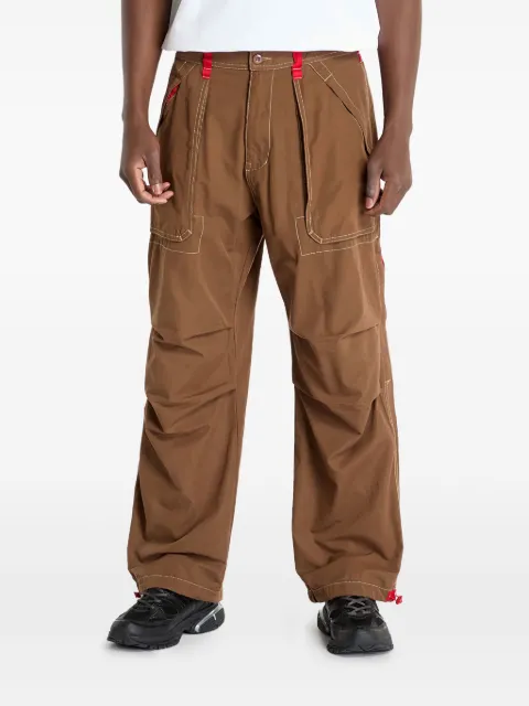 Pleasures Public Utility trousers Brown P24W011