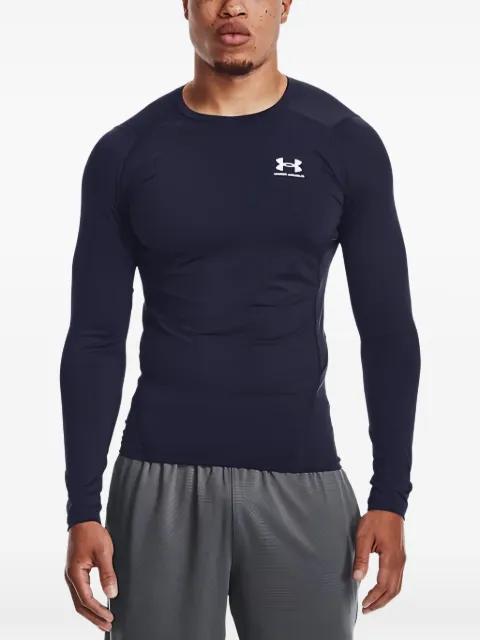 Under Armour logo-print T-shirt Blue 1361524