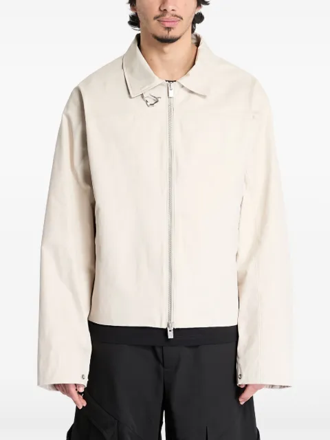 HELIOT EMIL Igneous shirt jacket Neutrals PRESS25M02146ST18